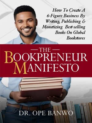 cover image of The Bookpreneur Manifesto